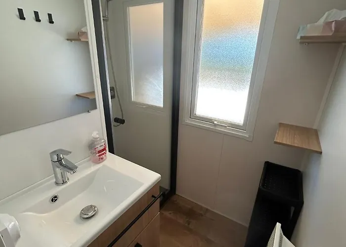 Mobil-home 419 Des Reves Proche De La Kamp alanı *